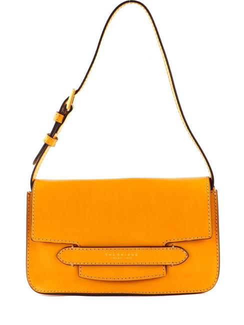 THE BRIDGE LUCREZIA Bolso bandolera, en piel maíz amarillo abb. oro - Bolsos Mujer