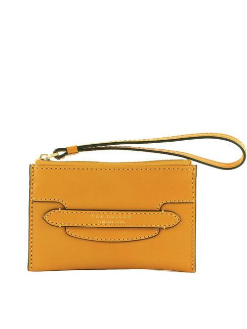 THE BRIDGE LUCREZIA  Bolsa de cuero maíz amarillo abb. oro - Bolsos Mujer