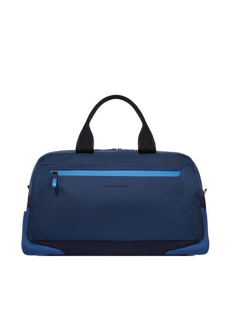 PIQUADRO CORNER 2.0 Bolso de lona con bandolera azul - Bolsas de viaje