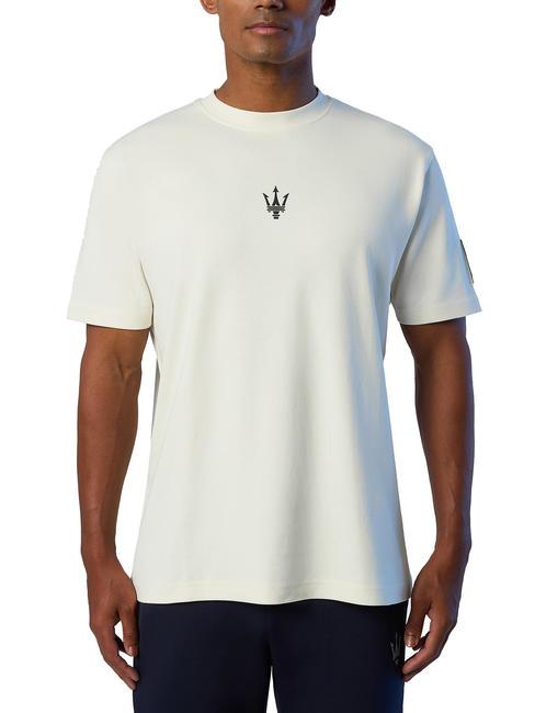 NORTH SAILS MASERATI Camiseta de algodón con estampado blanco - camiseta