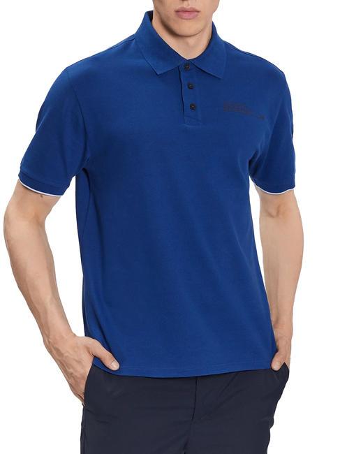 NORTH SAILS MASERATI Polo de manga corta de algodón elástico azul eléctrico - camisa polo