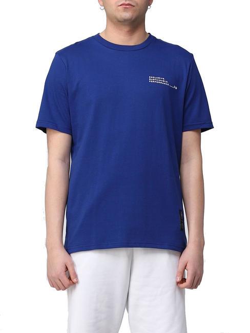 NORTH SAILS MASERATI Camiseta de algodón con estampado azul eléctrico - camiseta