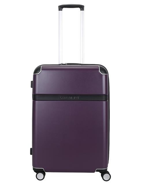 CERRUTI 1881 Carro expandible mediano viola - Trolley Rígidos