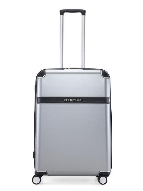 CERRUTI 1881 Carro expandible mediano plata - Trolley Rígidos