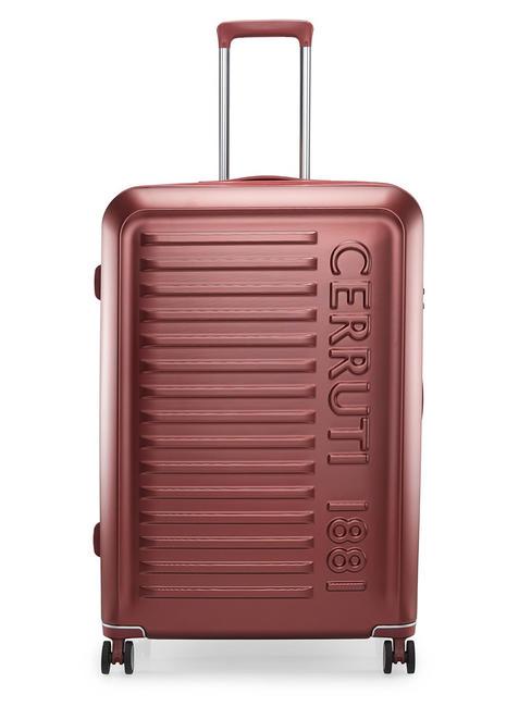 CERRUTI 1881 Carro extensible grande borgoña - Trolley Rígidos