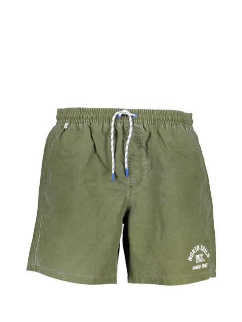 NORTH SAILS BASIC VOLLEY Traje de baño verde militar - Trajes de baño