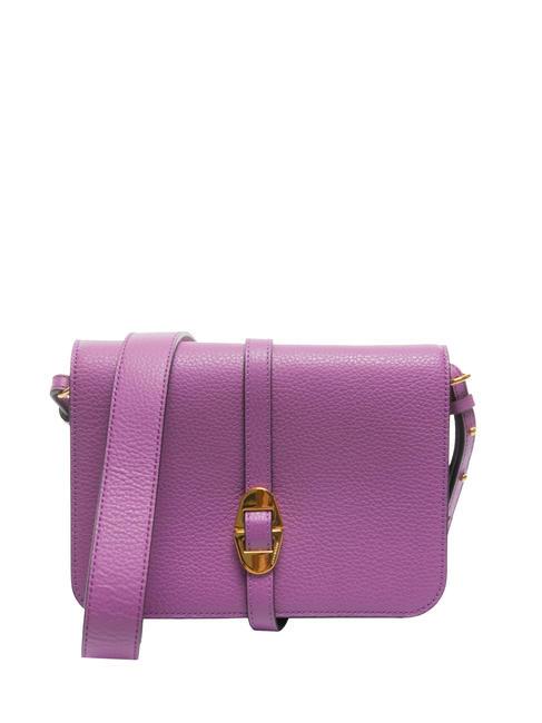 COCCINELLE COSIMA Bolso bandolera de piel martillada dalia - Bolsos Mujer