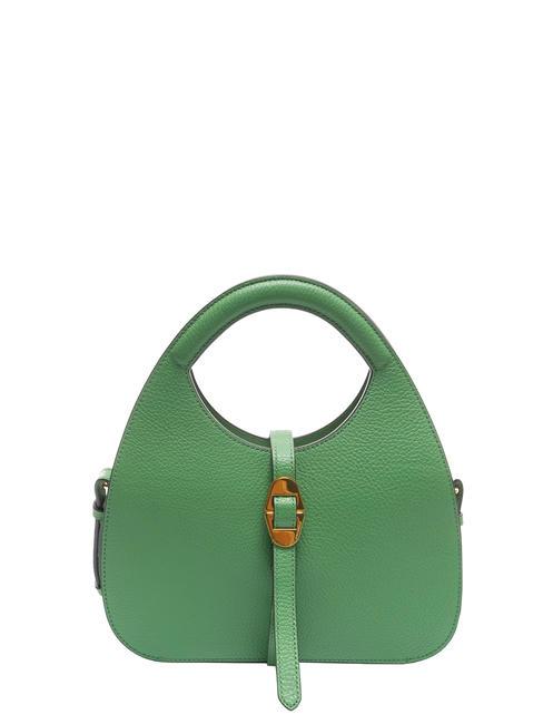 COCCINELLE COSIMA Bolso de piel martillada menta - Bolsos Mujer