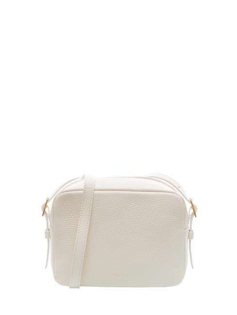 COCCINELLE CHERRY Bolso cámara de piel martillada leche de coco - Bolsos Mujer