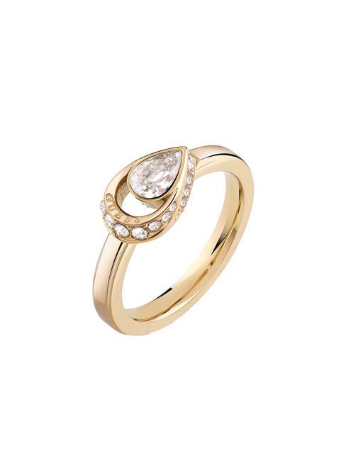 GUESS LOLLIPOP Anillo con circonitas oro amarillo - Anillos