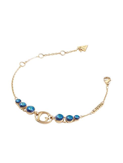 GUESS RIVOLI Pulsera con cristales oro amarillo/azul - Pulseras