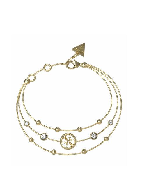 GUESS PERFECT ILLUSION Pulsera con dijes oro amarillo - Pulseras