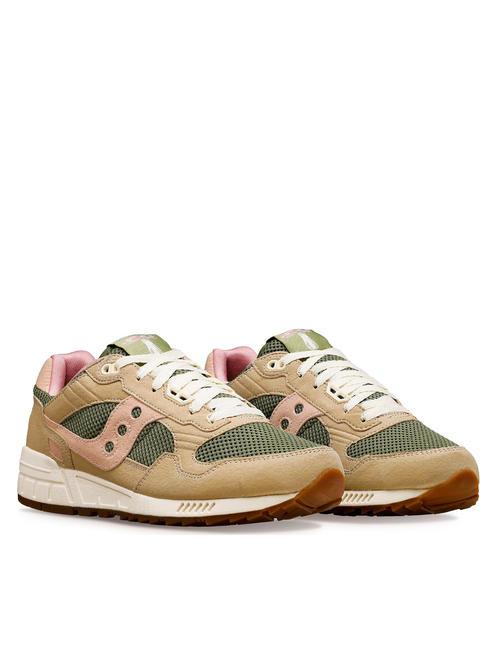 SAUCONY SHADOW 5000 Zapatillas bronceado/oliva - Zapatos unisex