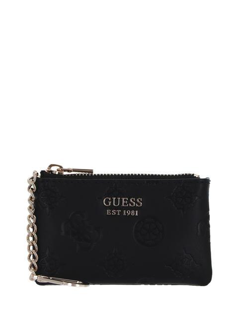 GUESS JENA Cartera logotipo negro - Carteras Hombre