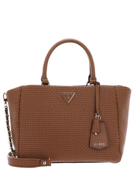 GUESS ETEL  Bolso de mano, con bandolera COGNAC - Bolsos Mujer