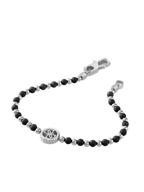 GUESS LOG-IN Pulsera acero inoxidable/negro - Pulseras de hombre