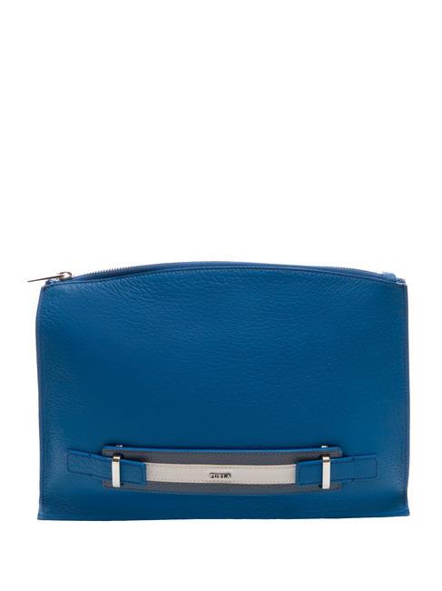 FURLA GIOVE embrague nirvana doble azul klein f+negro - Bolsos Mujer