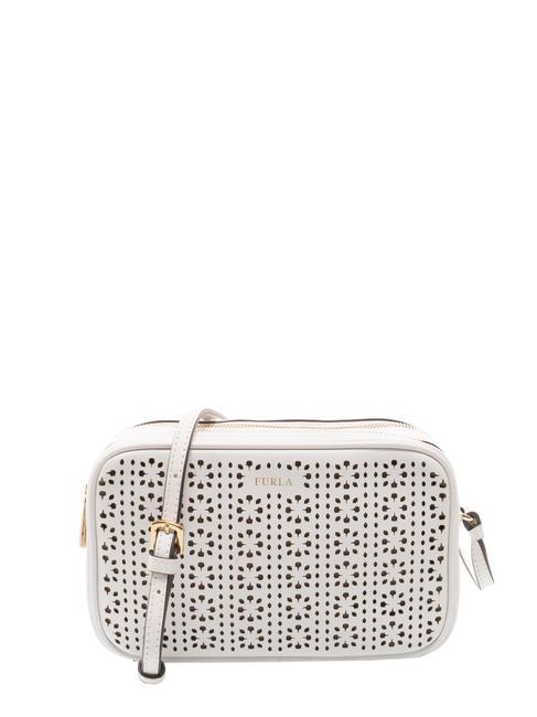 FURLA LILLI Mini bolso bandolera, en piel. SILVER - Bolsos Mujer