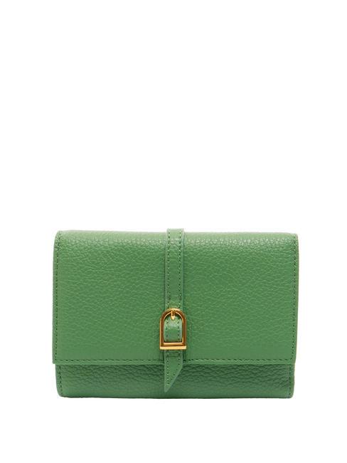 COCCINELLE CHERRY Billetera de cuero menta - Carteras Mujer