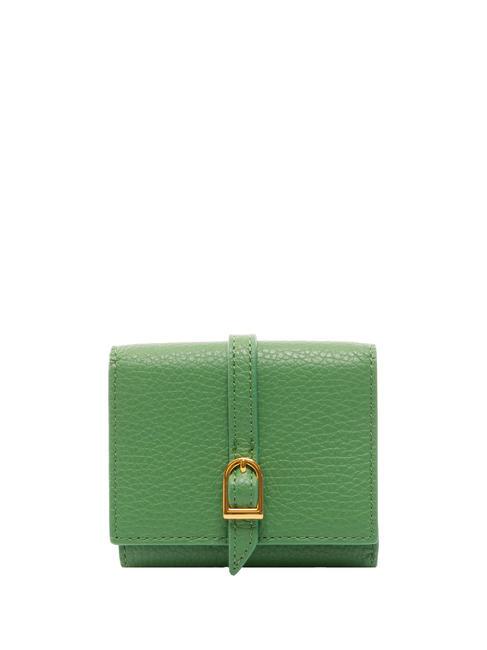 COCCINELLE CHERRY Minicartera de piel menta - Carteras Mujer