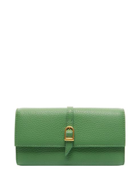 COCCINELLE CHERRY  Cartera de piel granulada menta - Carteras Mujer