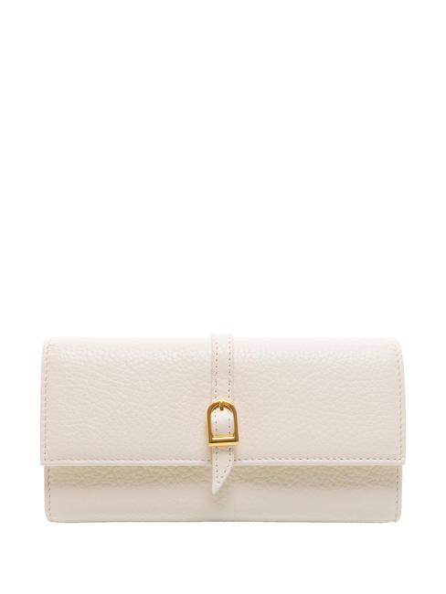 COCCINELLE CHERRY  Cartera de piel granulada leche de coco - Carteras Mujer