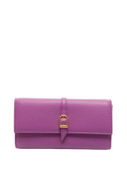 COCCINELLE CHERRY  Cartera de piel granulada dalia - Carteras Mujer