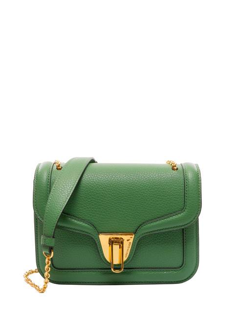 COCCINELLE NEW MARVIN TWIST Bolso micro bandolera, en piel. menta - Bolsos Mujer