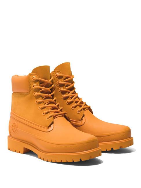 TIMBERLAND HERITAGE 6 INCH REMIX Botines impermeables oscuro / cheddar - Zapatos Hombre