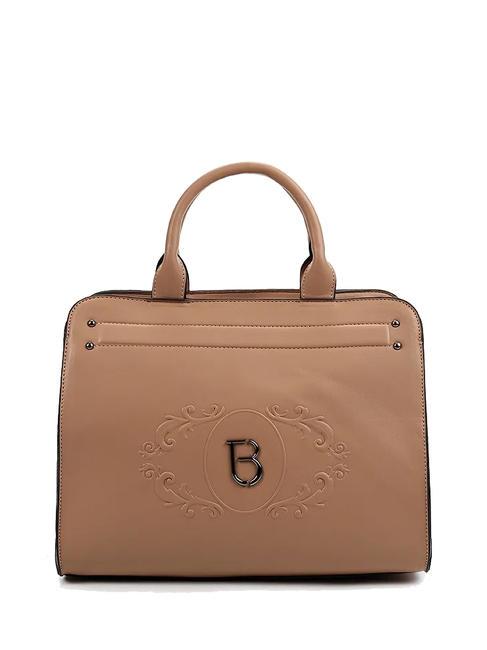 TOSCA BLU TB LOGO Bolso maletín con bandolera BEIGE - Bolsos Mujer