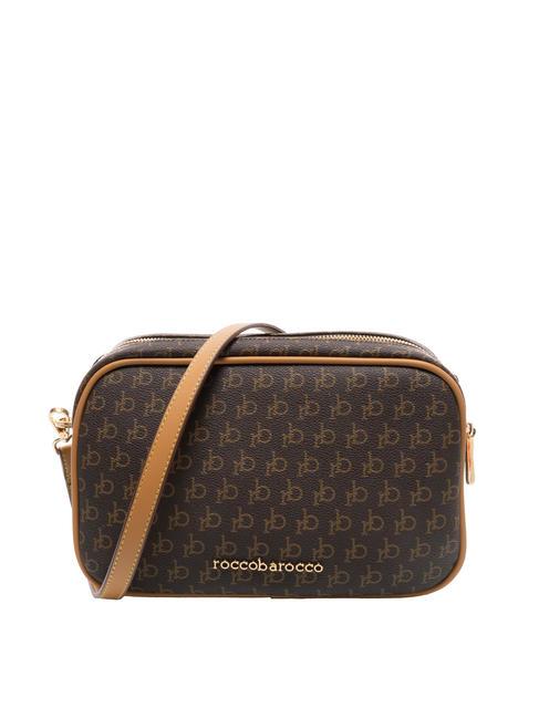 ROCCOBAROCCO MONOGRAM Bolso de hombro para cámara marrón - Bolsos Mujer