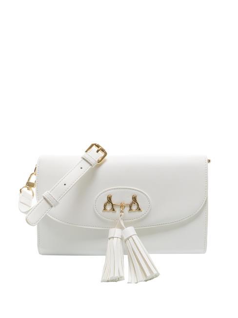 L'ATELIER DU SAC MADAME Bolso bandolera con solapa blanco - Bolsos Mujer