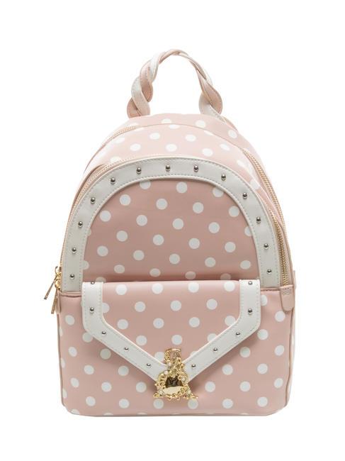 L'ATELIER DU SAC PRETTY WOMAN Mochila de lunares humo de rosa - Bolsos Mujer