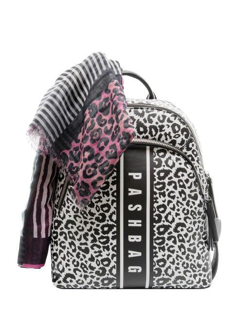 PASH BAG SPICY Mochila con bufanda Huella animal - Bolsos Mujer