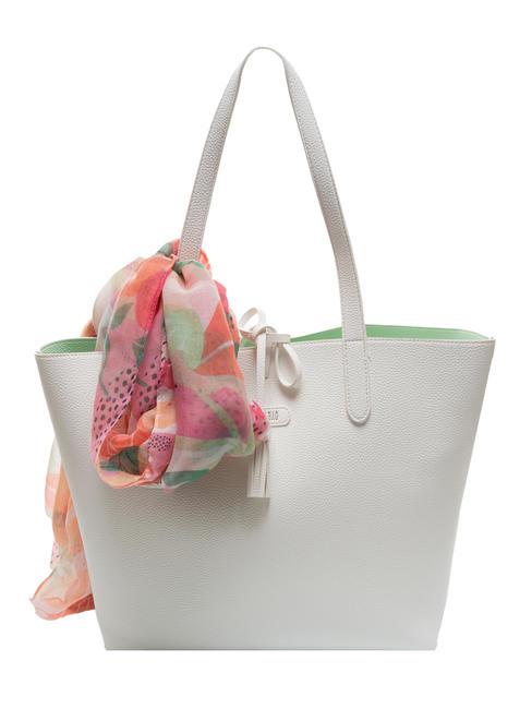 PASH BAG LIKE IT! Bolso shopper con bufanda blanco - Bolsos Mujer