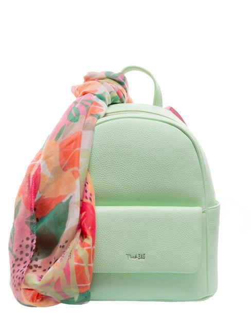 PASH BAG LIKE IT! Mochila con bolsillo y bufanda verde - Bolsos Mujer