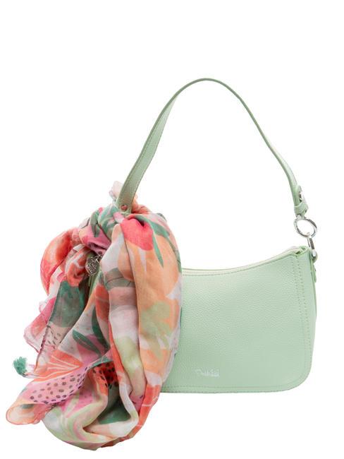 PASH BAG LIKE IT! Bolso bandolera con bufanda verde - Bolsos Mujer