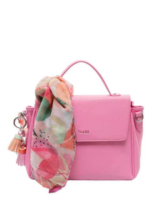 PASH BAG LIKE IT! Bolso satchel con bufanda rosa - Bolsos Mujer