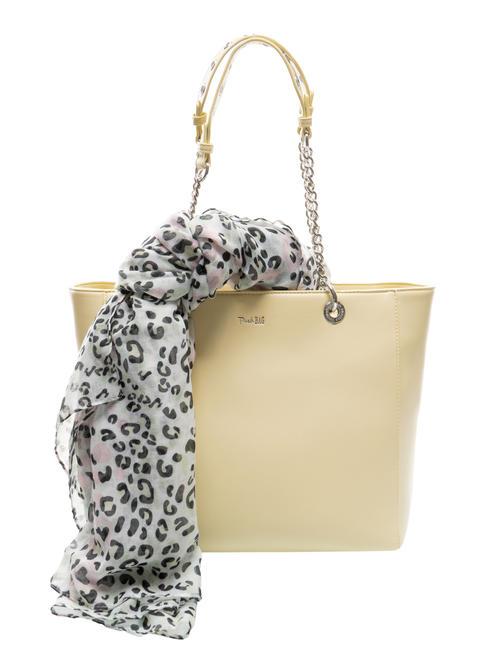 PASH BAG BLUSH Bolso shopper con bufanda amarillo - Bolsos Mujer