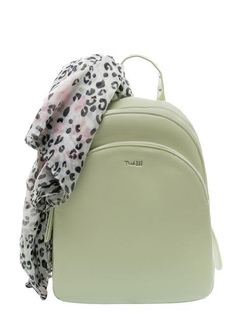 PASH BAG BLUSH Mochila con bufanda verde - Bolsos Mujer