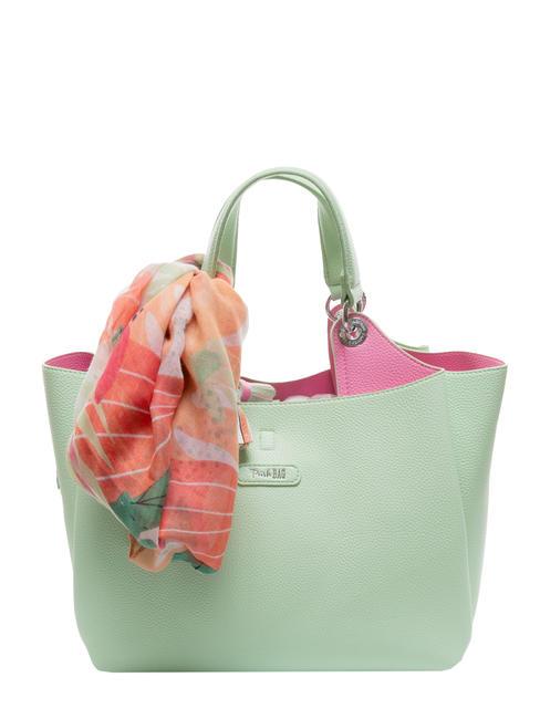 PASH BAG LIKE IT! Bolso tote con bufanda verde - Bolsos Mujer