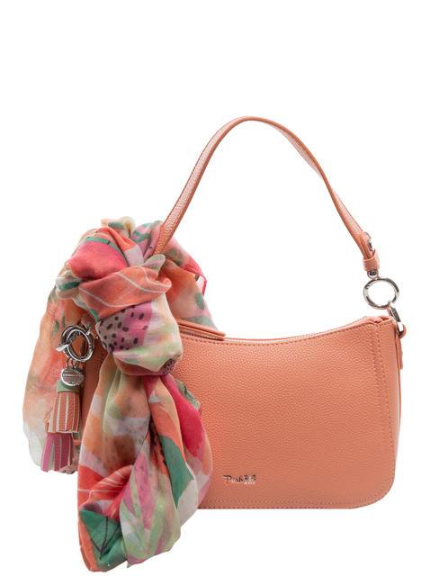 PASH BAG LIKE IT! Bolso bandolera con bufanda durazno - Bolsos Mujer