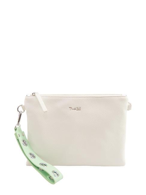 PASH BAG LIKE IT! Bolso de mano con puño y bandolera. blanco - Bolsos Mujer