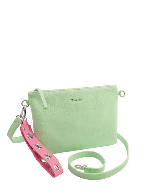 PASH BAG LIKE IT! Bolso de mano con puño y bandolera. verde - Bolsos Mujer