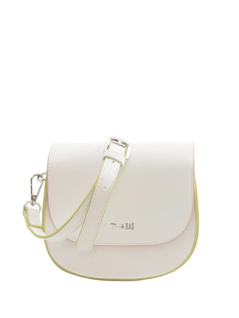 PASH BAG EVERMORE bolso de hombro mini Saddle blanco - Bolsos Mujer