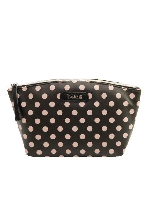 PASH BAG LADY Belleza de lunares arena negro - Neceser