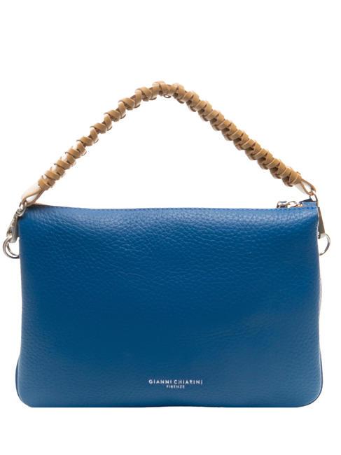 GIANNI CHIARINI MIA Bolso de piel martillada con bandolera naturaleza-oceánica - Bolsos Mujer