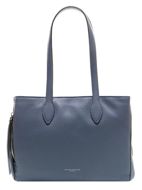 GIANNI CHIARINI TWIN Bolso bandolera, en piel. ming azul - Bolsos Mujer