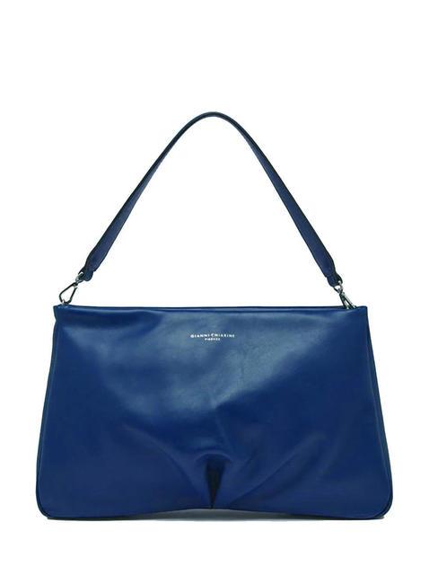 GIANNI CHIARINI CELESTE Bolso de piel con asa y bandolera. galaxia azul - Bolsos Mujer