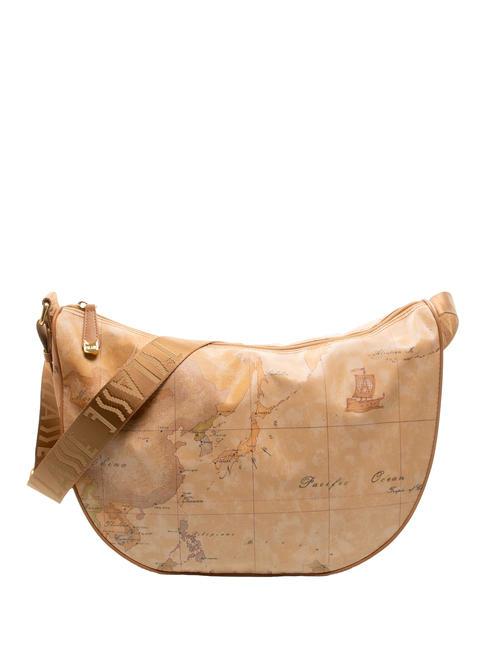 ALVIERO MARTINI PRIMA CLASSE GEO CLASSIC Bolso de hombro grande con forma de media luna NATURAL - Bolsos Mujer